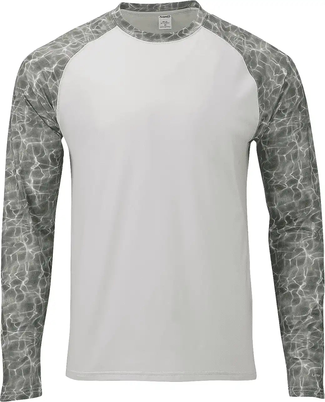 Paragon 231 Panama Adult Long Sleeve Performance Tee Gray Water