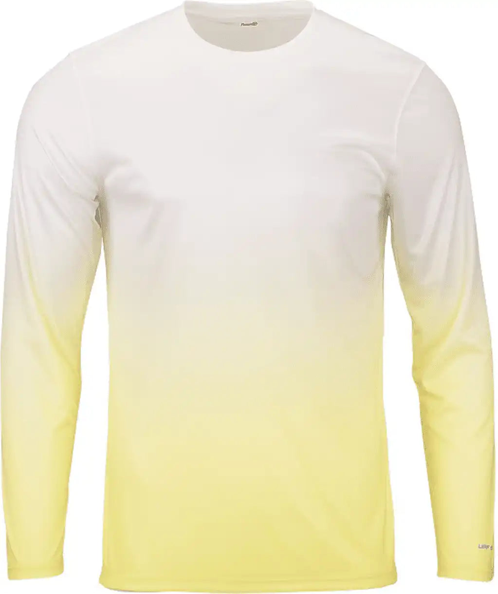 Paragon 233 Maui Performance Long Sleeve T-shirt - Pale Yellow