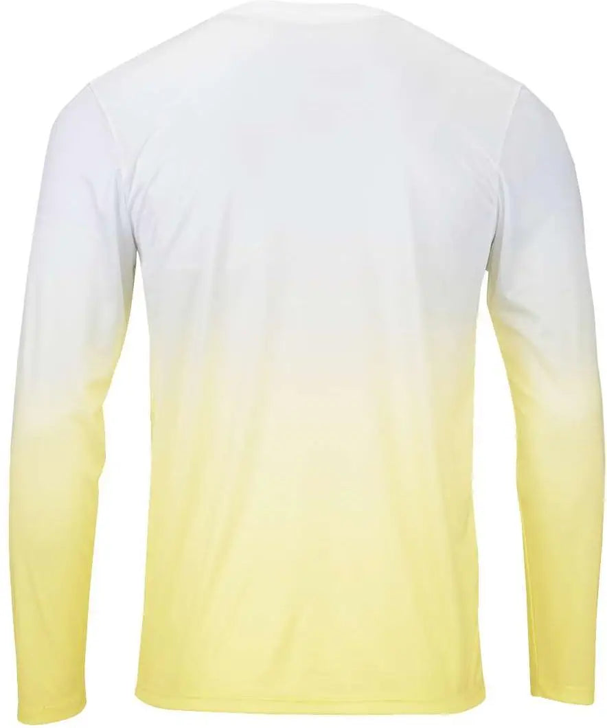 Paragon 233 Maui Performance Long Sleeve T-shirt - Pale Yellow