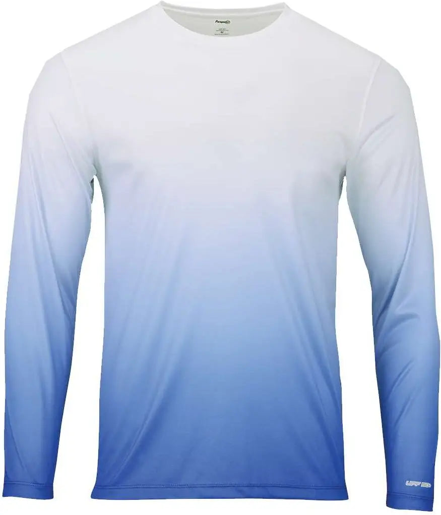 Paragon 233 Maui Performance Long Sleeve T-shirt - Royal - Adult Xs