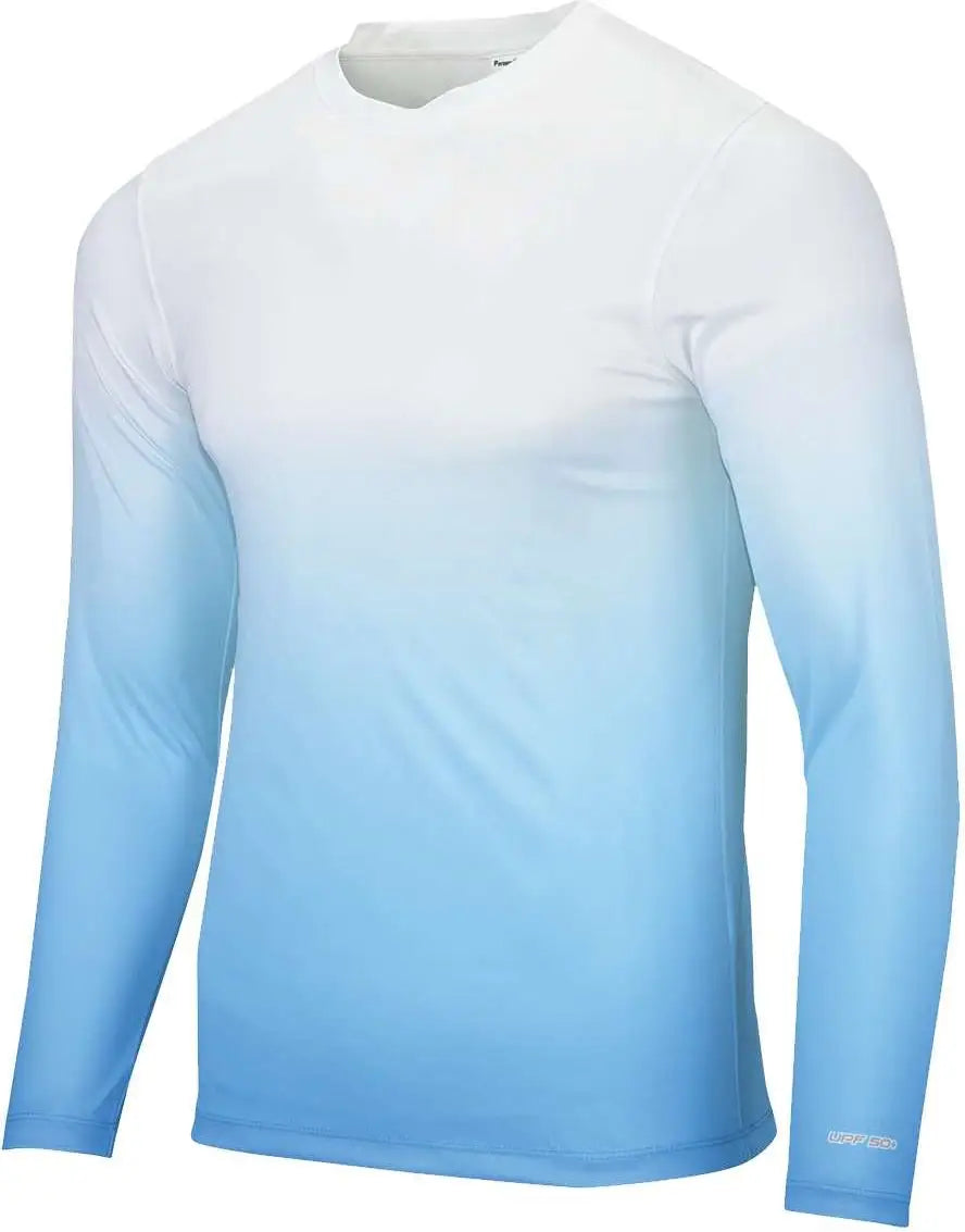 Paragon 233 Maui Performance Long Sleeve T-shirt - Turquoise - Adult Xs