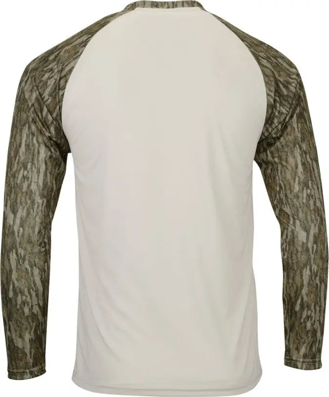 Paragon 236 Jackson Mossy Oak Sublimated Sleeve Tee - Sand Bottomland