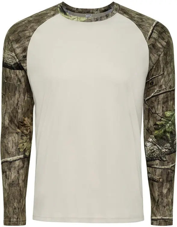 Paragon 236 Jackson Mossy Oak Sublimated Sleeve Tee - Sand Country Roots