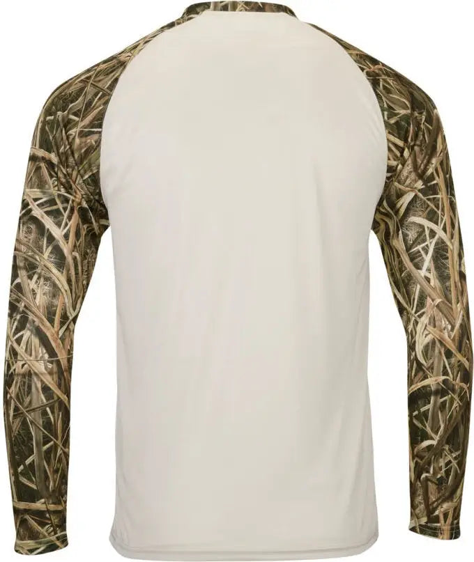 Paragon 236 Jackson Mossy Oak Sublimated Sleeve Tee - Sand Shadow Grass