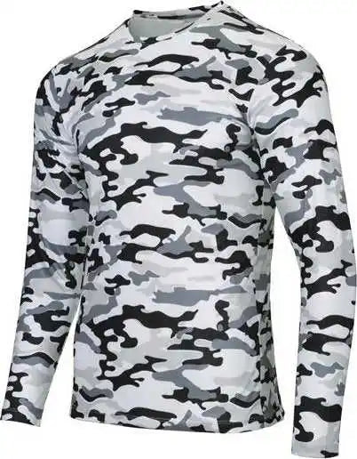 Paragon 238 Woodland Performance Long Sleeve T-shirt - Artic Camo