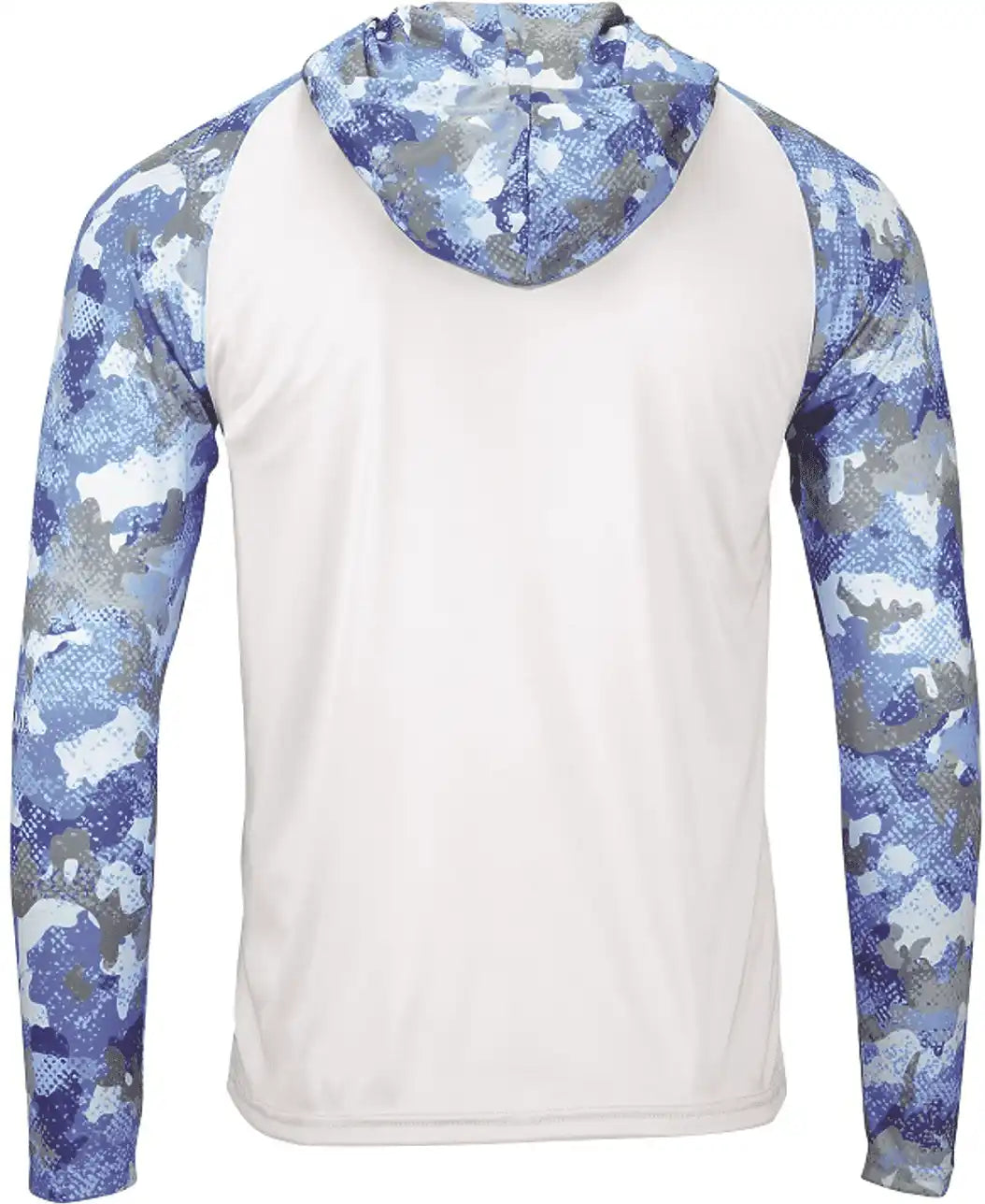 Paragon 240 Tortuga Extreme Performance Hooded T-shirt - White Blue Mist Camo