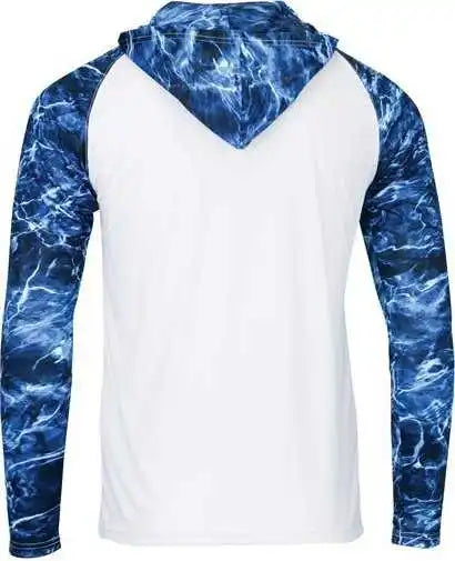 Paragon 241 Biloxi Performance Colorblocked Hoodie - Marlin