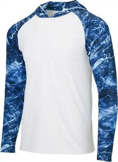 Paragon 241 Biloxi Performance Colorblocked Hoodie - Marlin