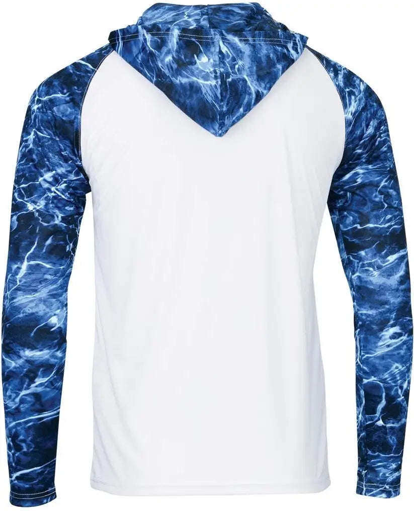 Paragon 241 Biloxi Performance Colorblocked Hoodie - Marlin