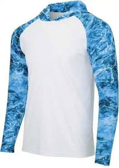 Paragon 241 Biloxi Performance Colorblocked Hoodie - Nautical