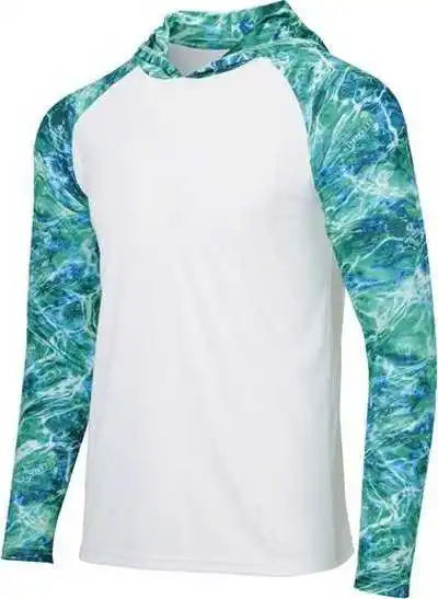 Paragon 241 Biloxi Performance Colorblocked Hoodie - Seafoam