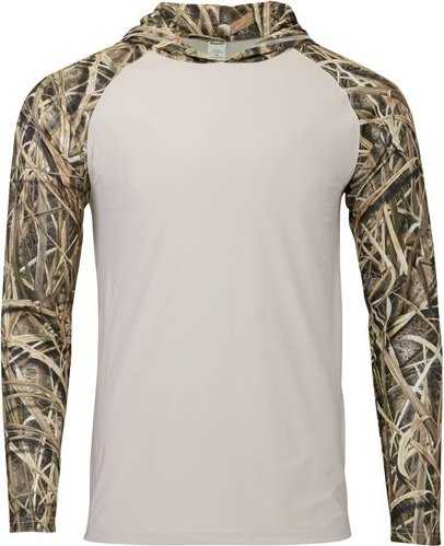 Paragon 241 Biloxi Performance Colorblocked Hoodie - Shadow Grass