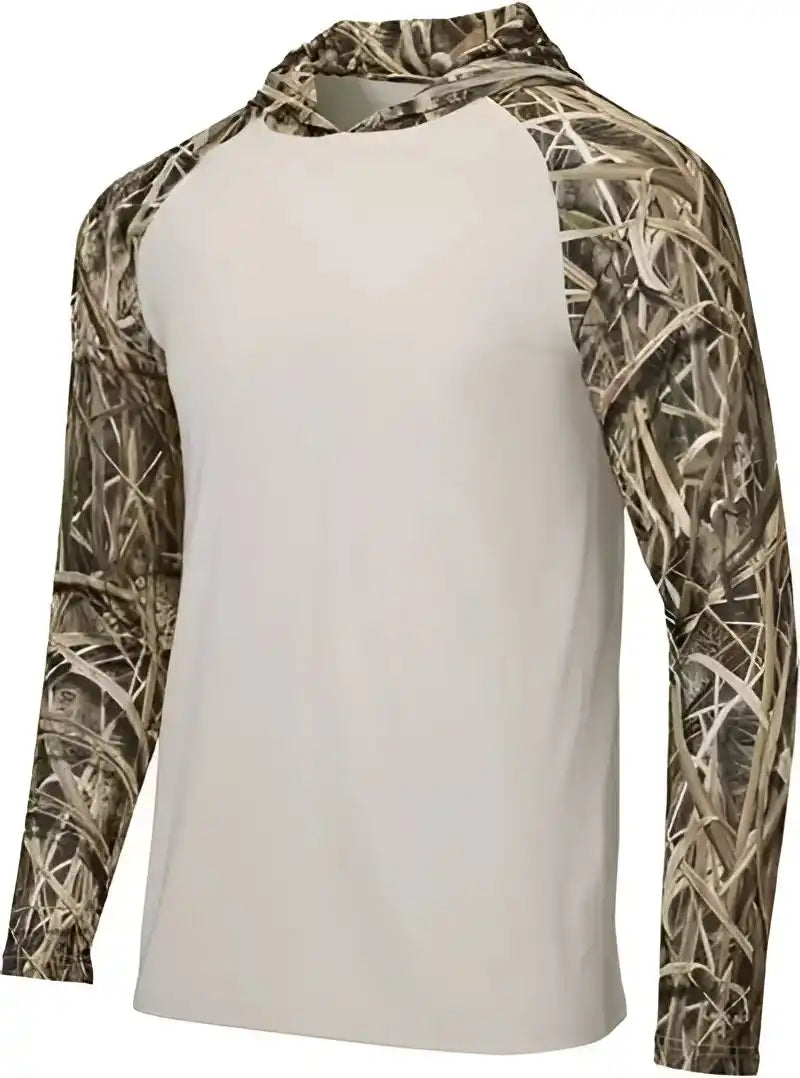 Paragon 241 Biloxi Performance Colorblocked Hoodie - Shadow Grass
