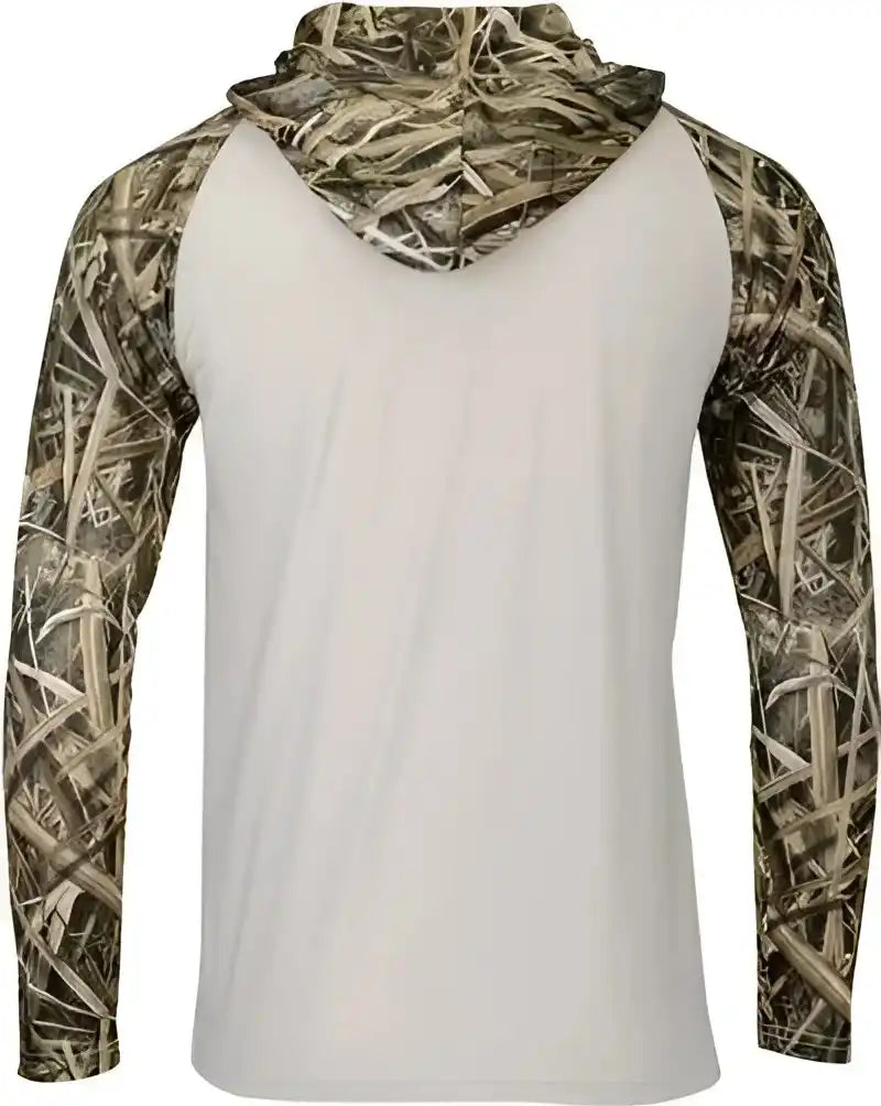 Paragon 241 Biloxi Performance Colorblocked Hoodie - Shadow Grass