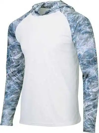 Paragon 241 Biloxi Performance Colorblocked Hoodie - Steelhead