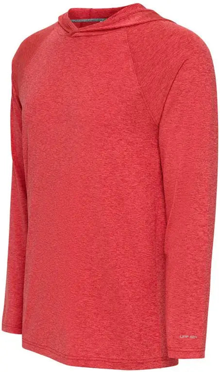Paragon 249 Highlands Long Sleeve Hooded Tee - Crimson