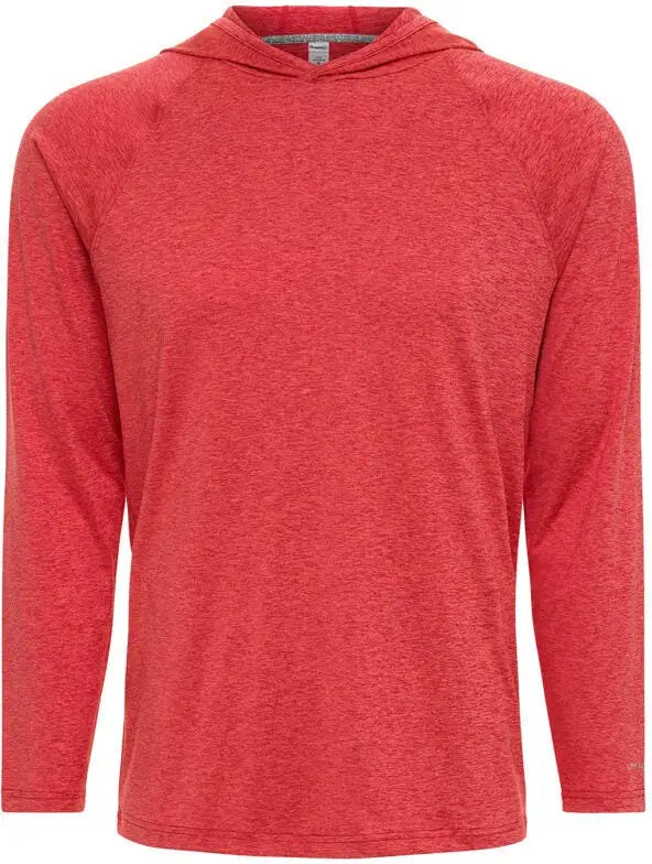 Paragon 249 Highlands Long Sleeve Hooded Tee - Crimson