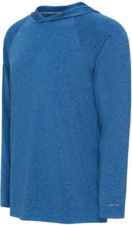 Paragon 249 Highlands Long Sleeve Hooded Tee - Sky Blue