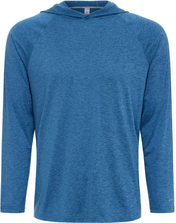 Paragon 249 Highlands Long Sleeve Hooded Tee - Sky Blue
