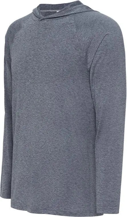 Paragon 249 Highlands Long Sleeve Hooded Tee - Steel Gray