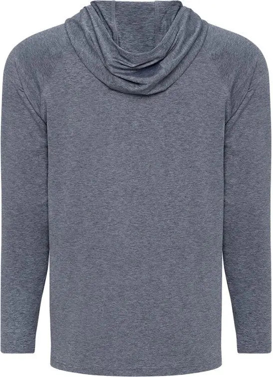 Paragon 249 Highlands Long Sleeve Hooded Tee - Steel Gray