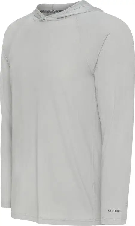 Paragon 254 Siesta Long Sleeve Hooded Tee - Aluminum