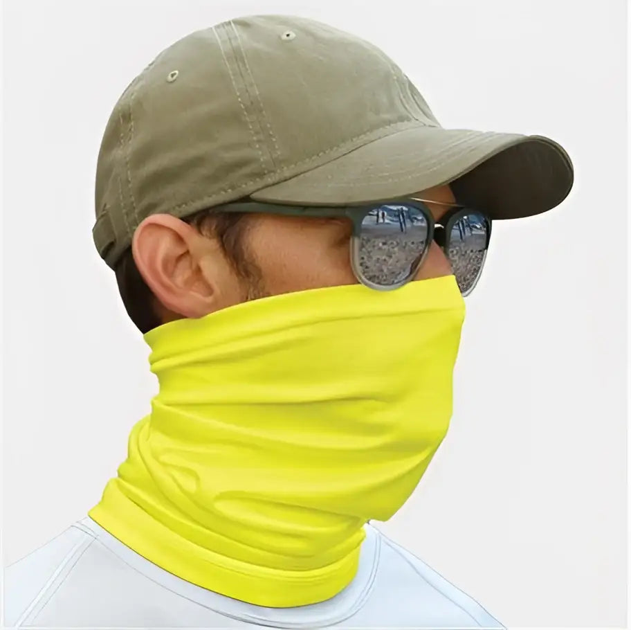 Paragon 290 Sun Neck Gaiter - Safety Green - one Size Fits Most