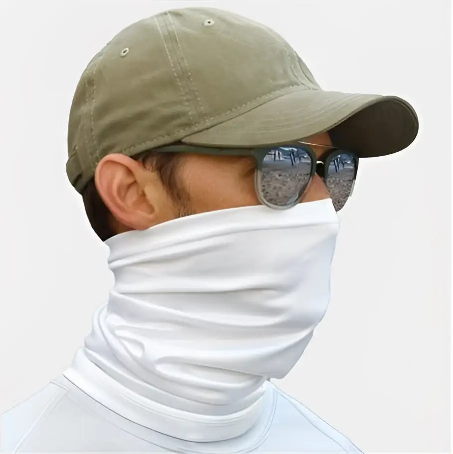 Paragon 290 Sun Neck Gaiter - White - Length 18’’ Osfm