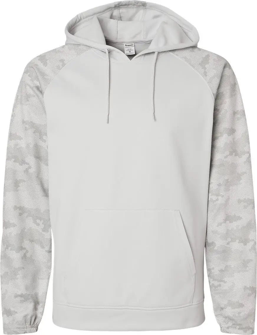 Paragon 306 Tahoe Camo Fleece Hooded Sweatshirt - Aluminum Grey - Aluminum/ / Adult Xs