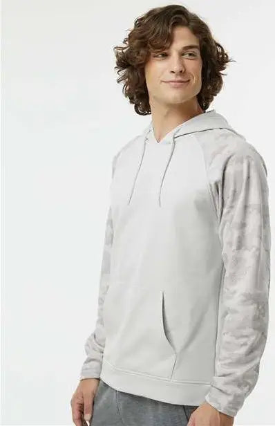 Paragon 306 Tahoe Camo Fleece Hooded Sweatshirt - Aluminum Grey