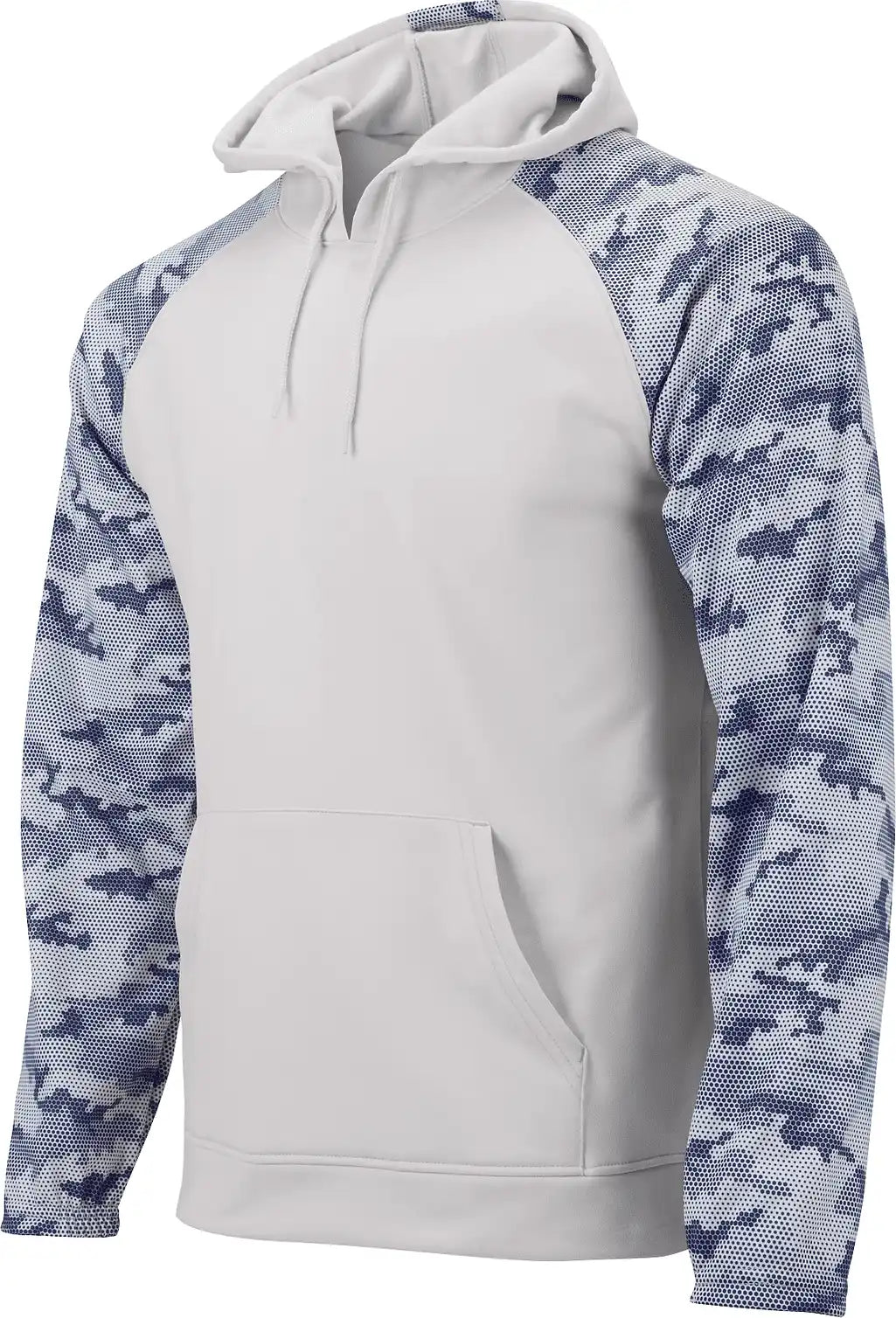Paragon 306 Tahoe Camo Fleece Hoodie - Aluminum Navy