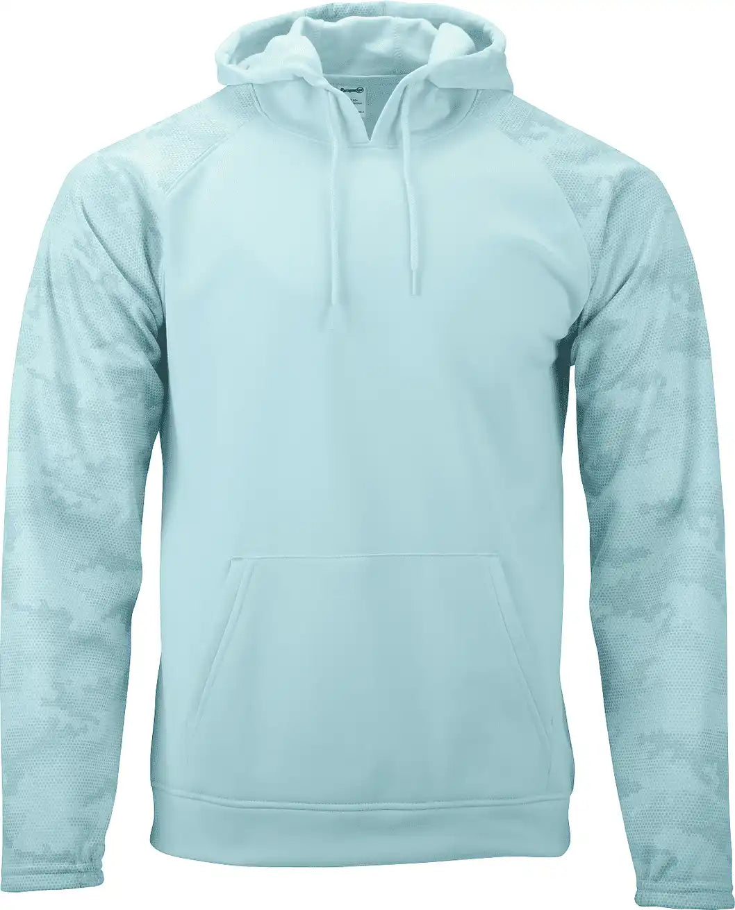 Paragon 306 Tahoe Camo Fleece Hoodie Aqua Blue