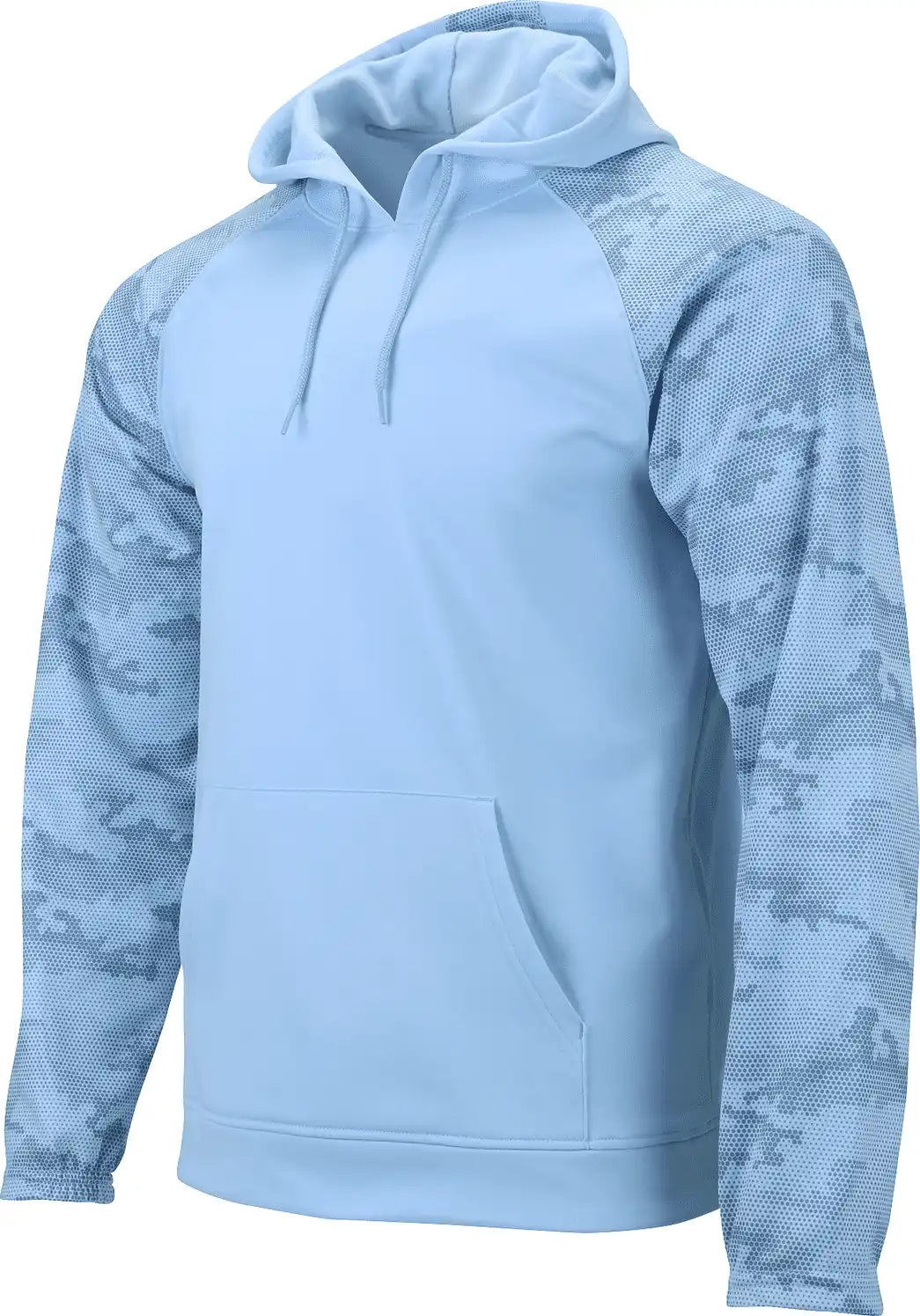 Paragon 306 Tahoe Camo Fleece Hoodie - Blue Mist