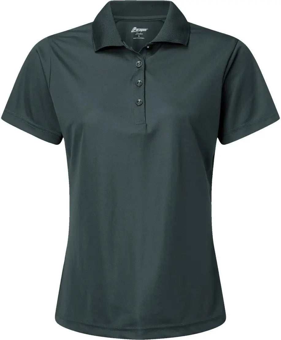 Paragon 504 Women’s Sebring Performance Polo - Carbon - Ladies Xs