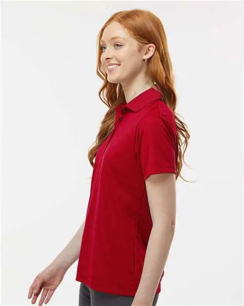 Paragon 504 Women’s Sebring Performance Polo - Deep Red
