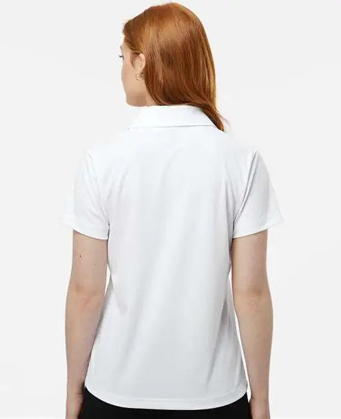 Paragon 504 Women’s Sebring Performance Polo - White