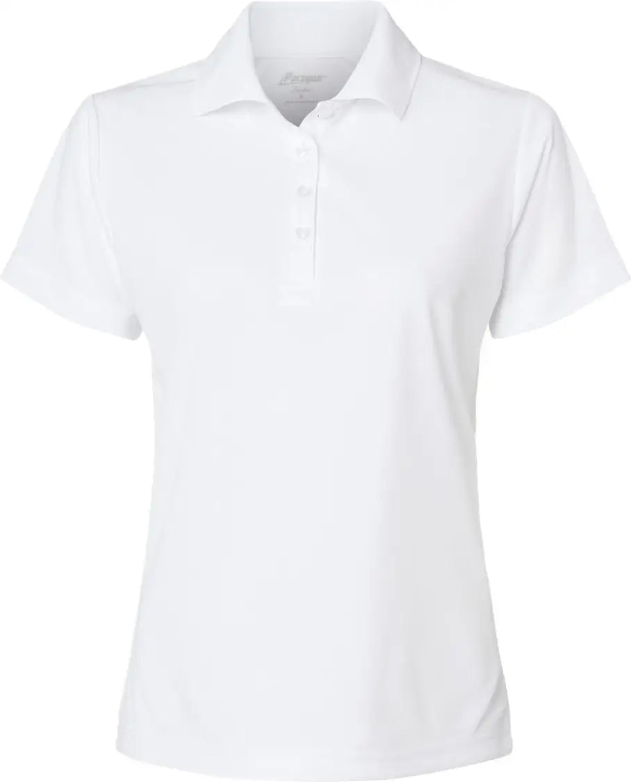Paragon 504 Women’s Sebring Performance Polo - White - Ladies Xs