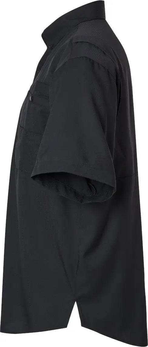 Paragon 700 Hatteras Performance Short Sleeve Fishing Shirt - Black