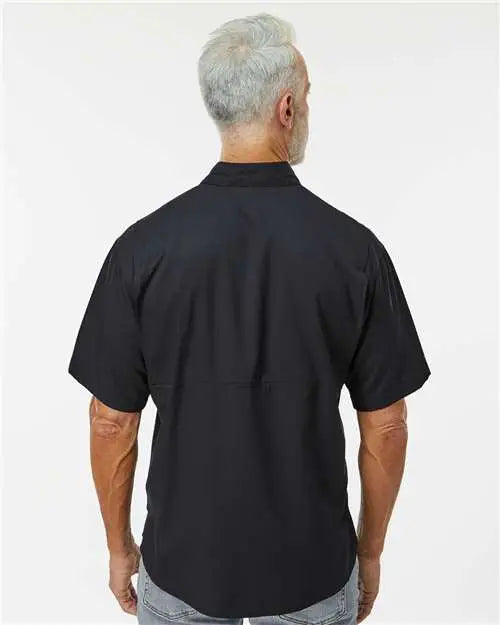 Paragon 700 Hatteras Performance Short Sleeve Fishing Shirt - Black