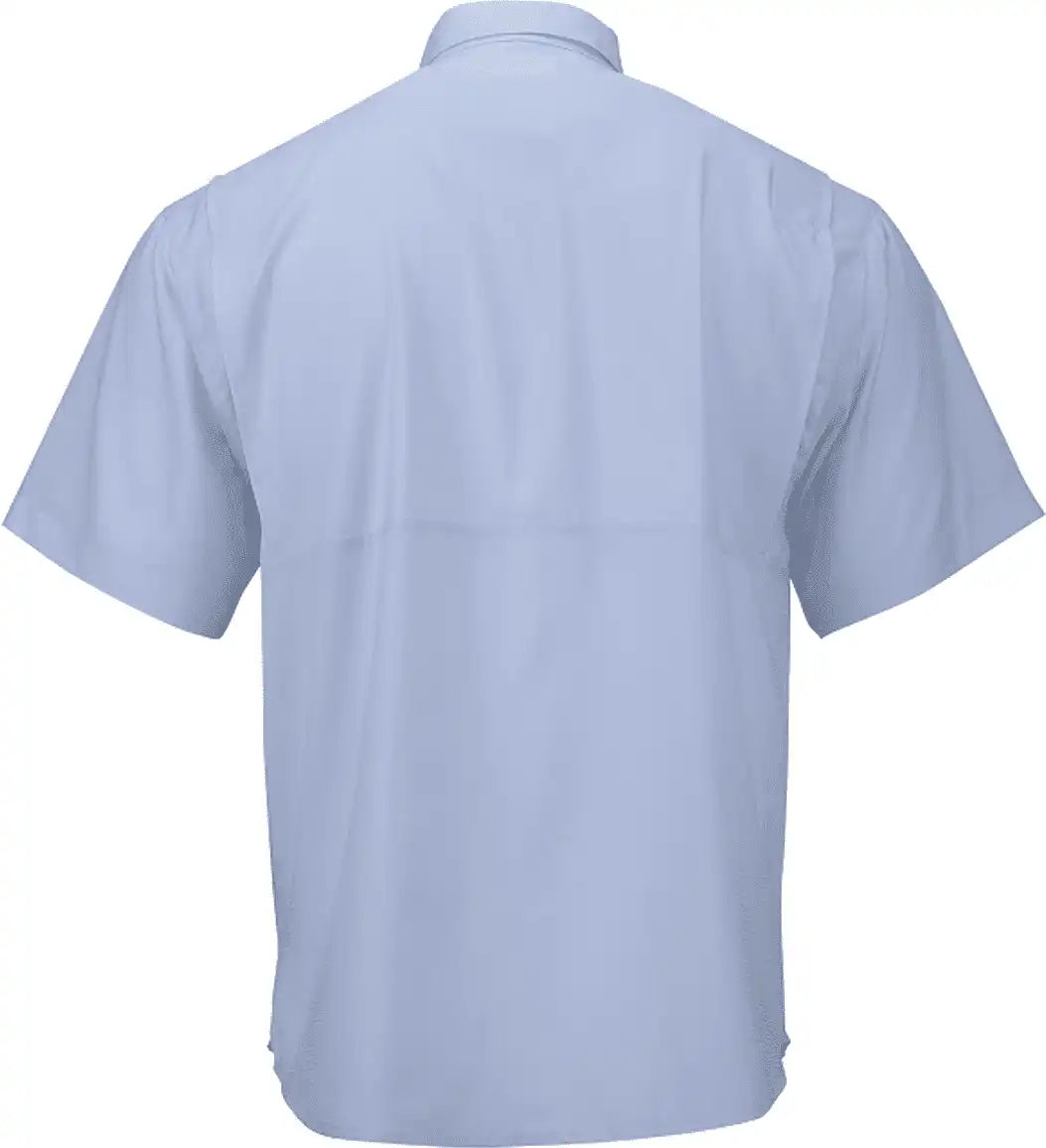 Paragon 700 Hatteras Performance Short Sleeve Fishing Shirt - Blue Mist