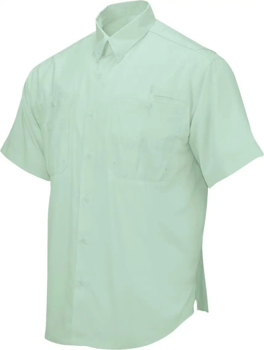 Paragon 700 Hatteras Performance Short Sleeve Fishing Shirt - Mint Green