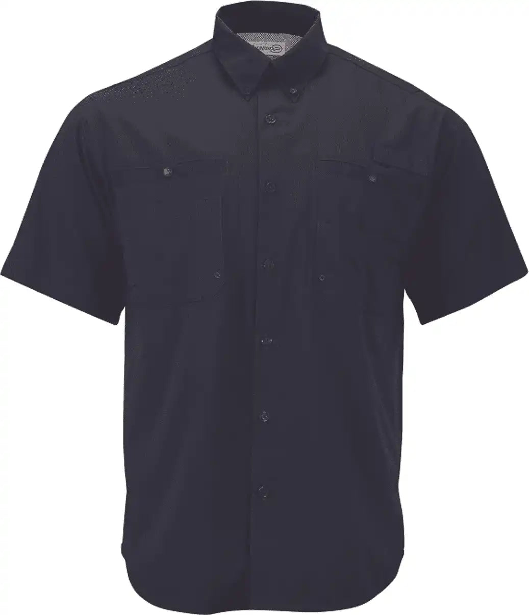 Paragon 700 Hatteras Performance Short Sleeve Fishing Shirt - Navy
