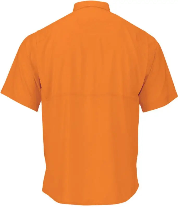 Paragon 700 Hatteras Performance Short Sleeve Fishing Shirt - Neon Orange