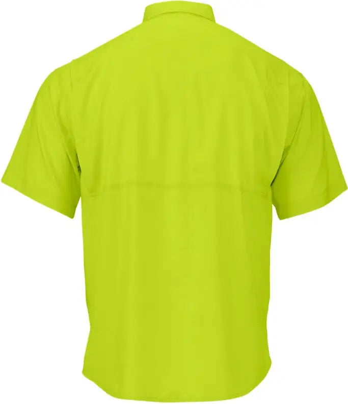 Paragon 700 Hatteras Performance Short Sleeve Fishing Shirt - Safety Green