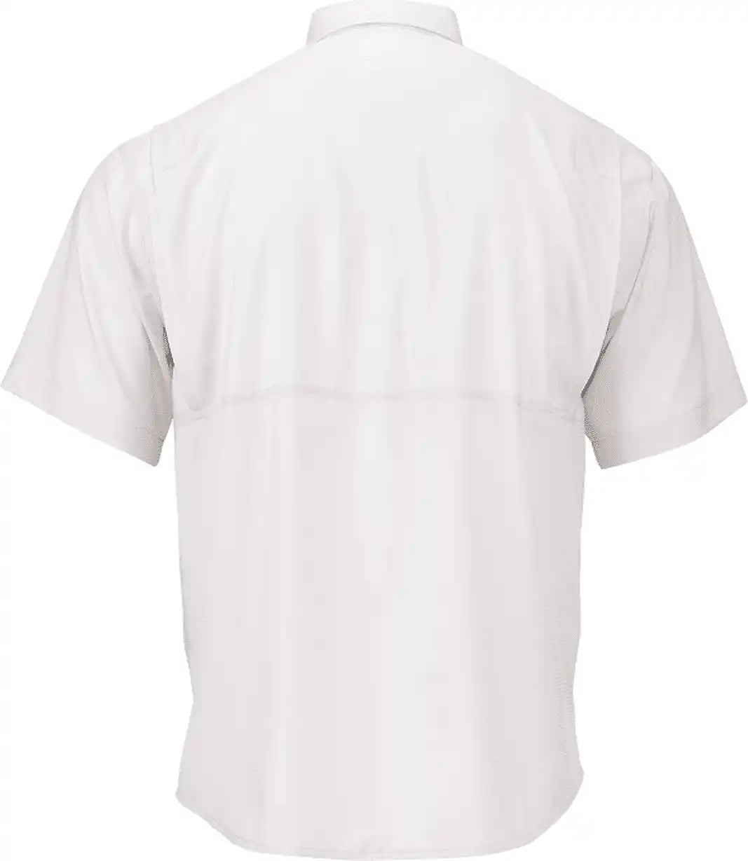 Paragon 700 Hatteras Performance Short Sleeve Fishing Shirt White