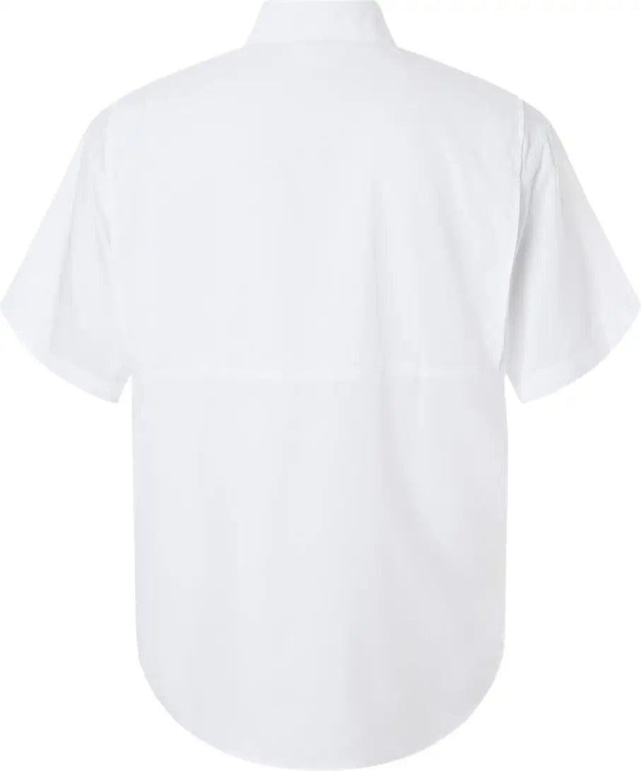 Paragon 700 Hatteras Performance Short Sleeve Fishing Shirt - White