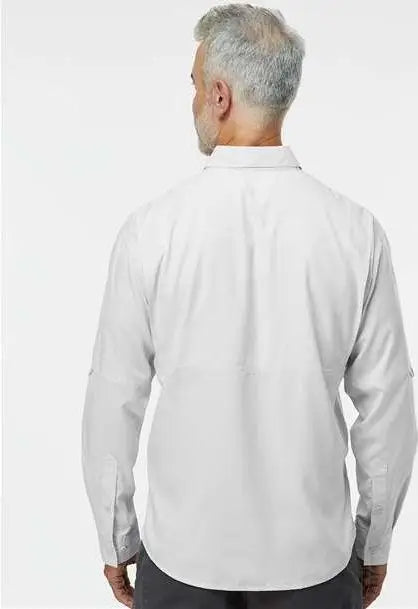 Paragon 702 Kitty Hawk Performance Long Sleeve Fishing Shirt - Aluminum