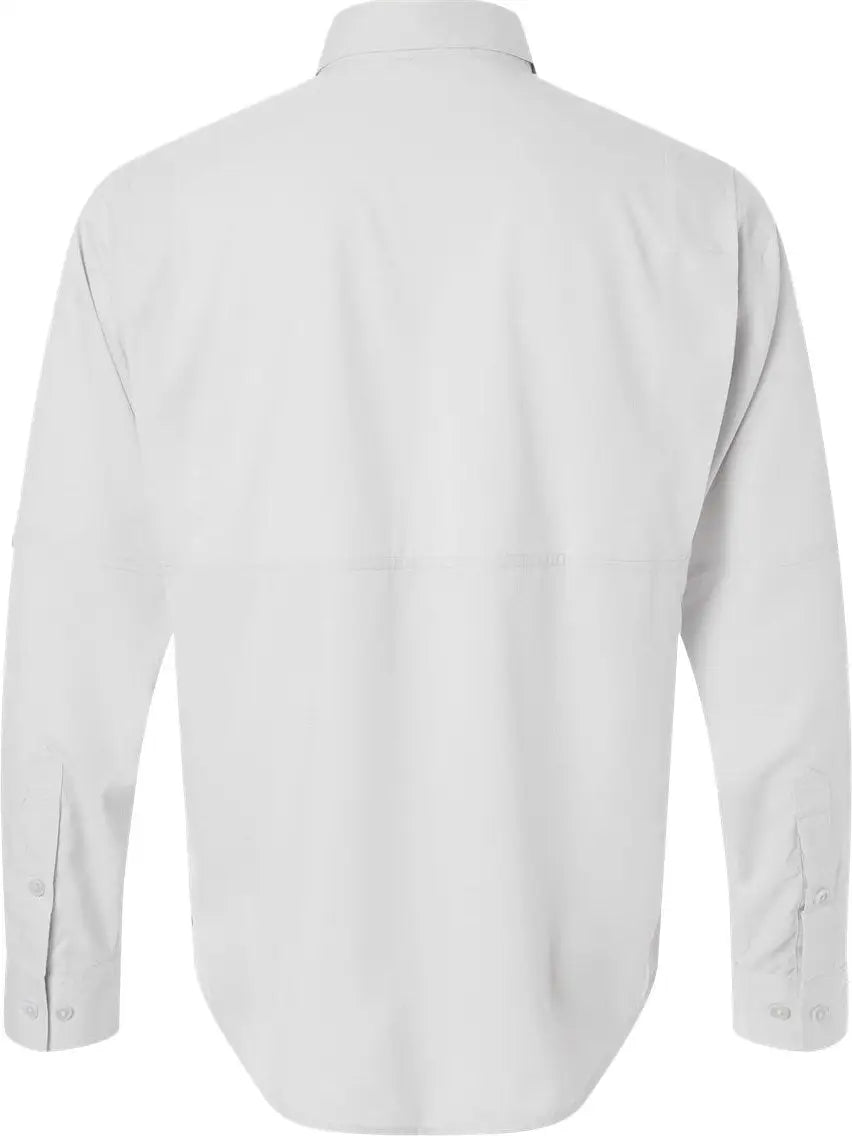 Paragon 702 Kitty Hawk Performance Long Sleeve Fishing Shirt - Aluminum - Adult s