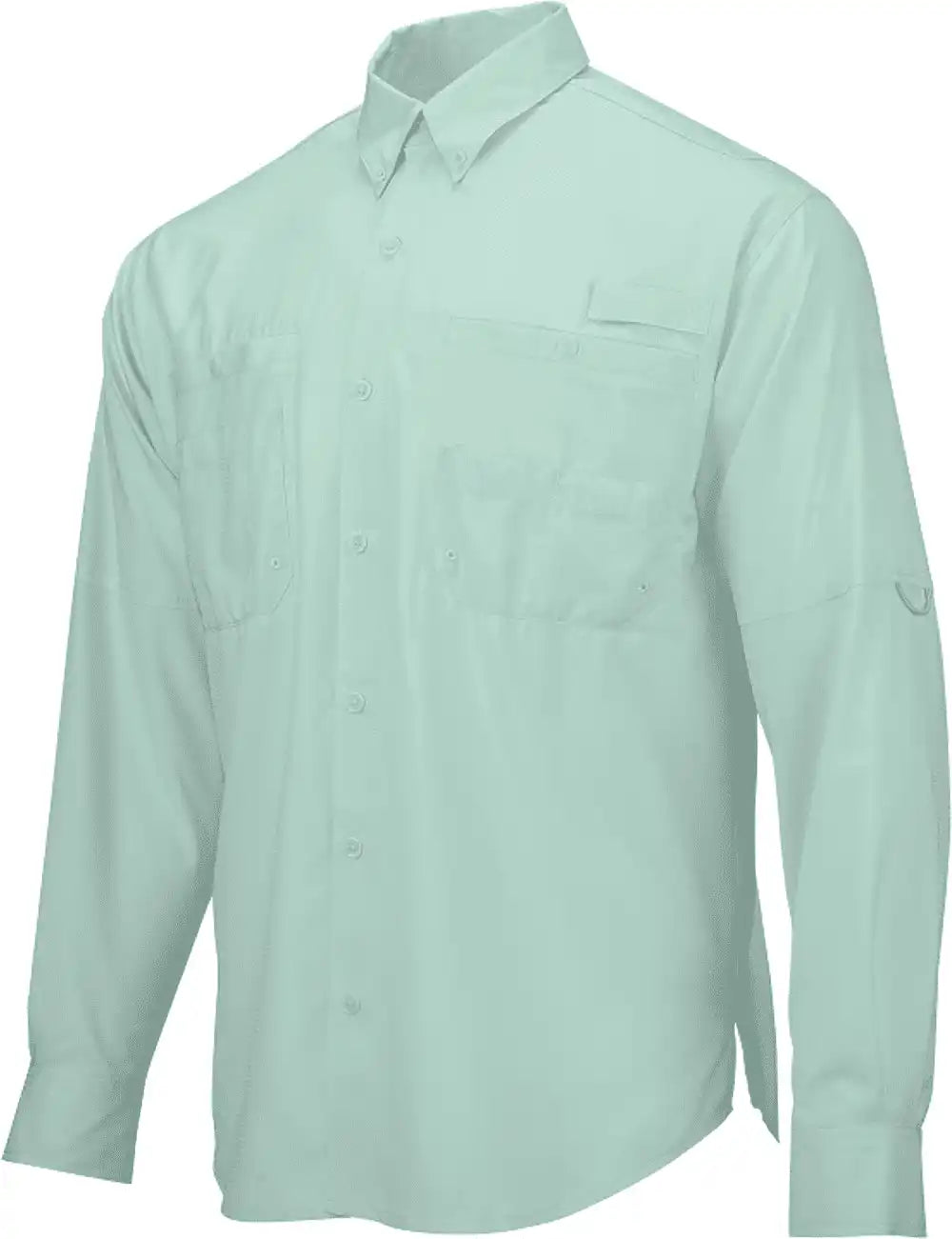 Paragon 702 Kittyhawk Performance Long Sleeve Fishing Shirt - Aqua Blue