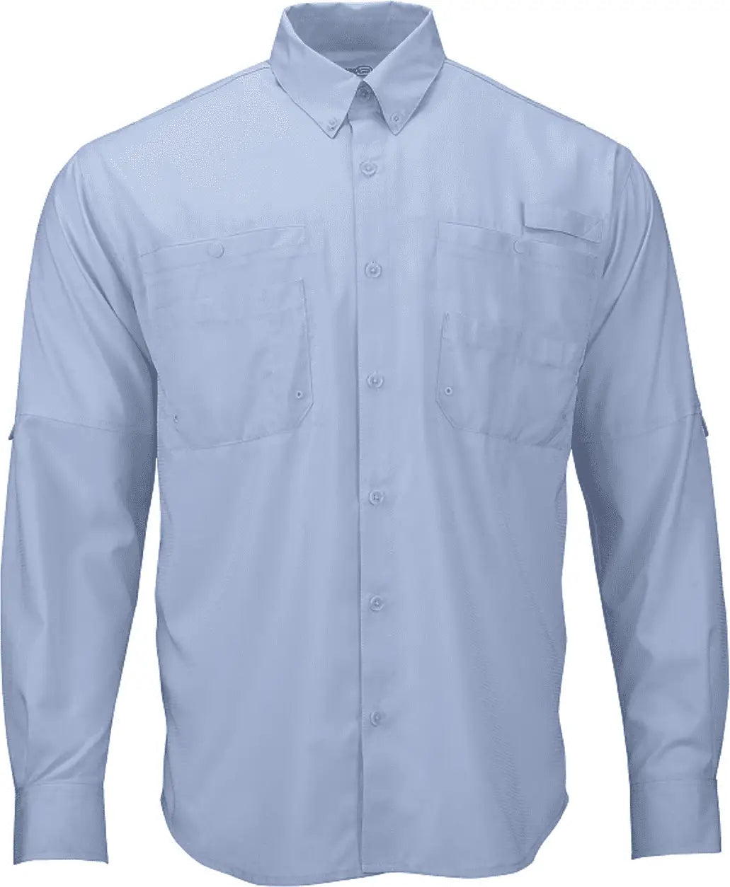 Paragon 702 Kittyhawk Performance Long Sleeve Fishing Shirt - Blue Mist